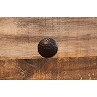 Hand Forged and Hammered Iron Knob Hardware