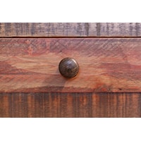 Simple Wooden Knobs on Select Pieces