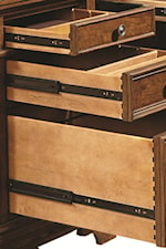 Full Extensions Drawers with English Dovetail Construction