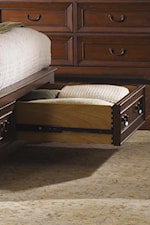 Optional Storage Footboard