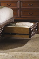 Optional Storage Footboard