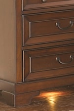 Nightstands Include 3-Way Touch Lighting to Help You Navigate Your Room in the Dark