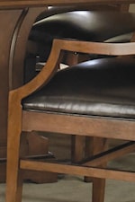 Scalloped Dining Chair Arm