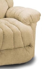 Tufted Seat & Pillow Padded Arm Rests. 
