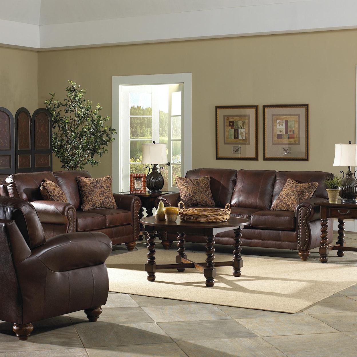 Best Home Furnishings Noble Stationary Living Room Group