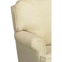 Plush Cushioned Backs Meld with Classic Rolled Arms