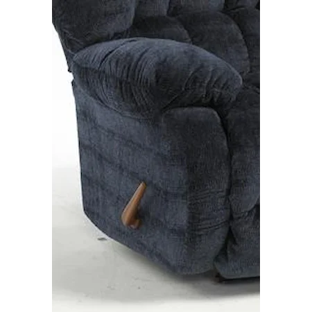 Space Saver Reclining Loveseat with Drink Console