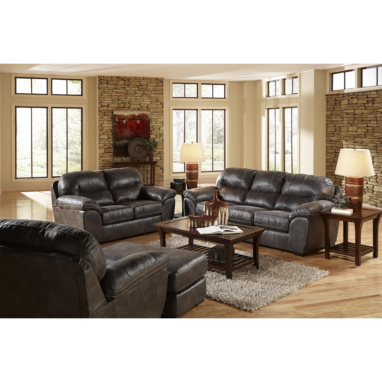 Carolina Furniture 4453 Grant Stationary Living Room Group