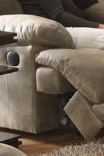 Sofa and Love Seat Recline Button with Half Up Feet Recline