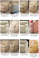 Century 2000 Eight Step Custom Customizable Upholstered Chair