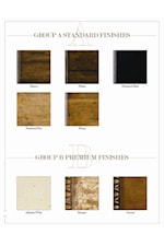 Select Your Preferred Standard Finish, or Choose From a Selection of Premium Finishes for a More Distinctive Look