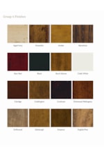 Wood Finishes Offered in Rich and Distinctive Color Choices