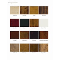 Wood Finishes Offered in Rich and Distinctive Color Choices