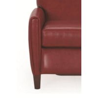 Slim Dome Arm with Tapered Wood Leg
