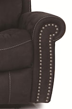 Rolled Arms with Nailhead Trim