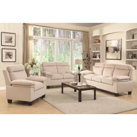 Stationary Living Room Group