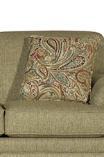 Included Toss Pillows in Your Choice of Fabrics