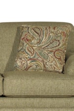 Included Toss Pillows in Your Choice of Fabrics