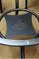 A Coffee Cup Motif is Also Featured Within Table Bases.