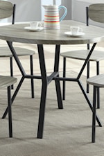 Angular Leg Table Base Design