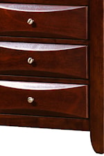 Beveled Drawer Fronts Add Bold Contemporary Style