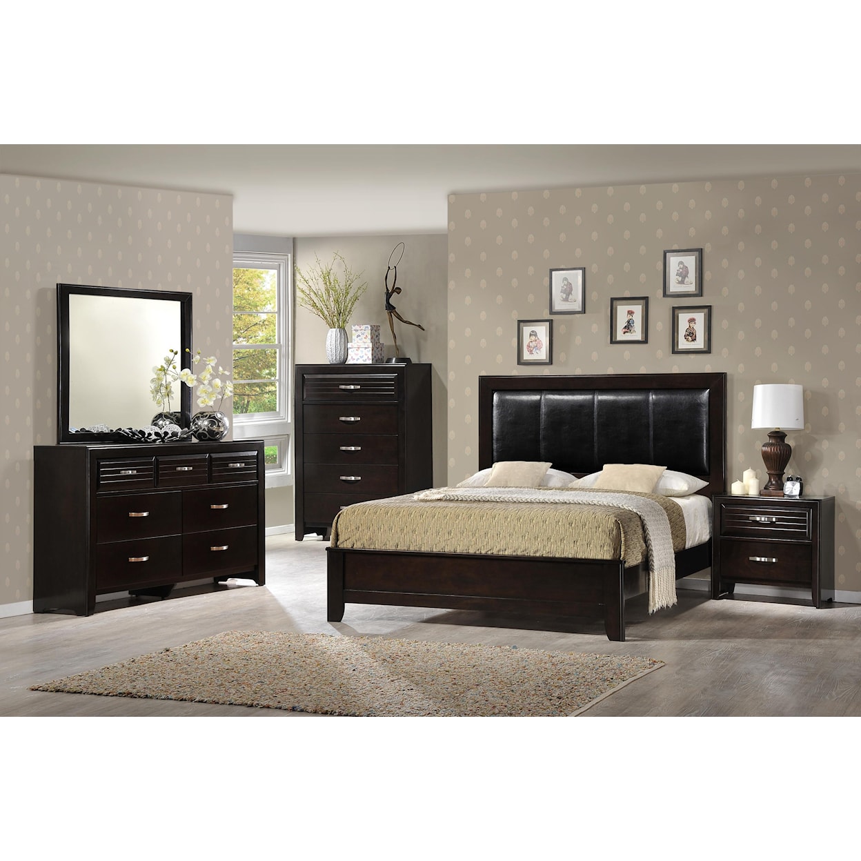 CM Jocelyn California King Bedroom Group