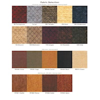 Fabrics Available for Chair Seats