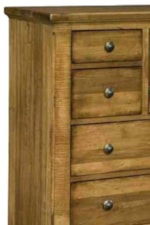 Clean, Simple Lines on the Front of Drawers Create a Soft Look for Unadorned Furniture