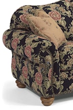 Turned Feet, Rolled Arms and Plush Pillow Backs Give the Bexley Collection a Comfortable, Traditional Look.