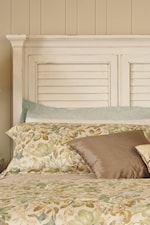 Shutter-Designed Headboard