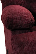 Plush Pillow Top Arms with Storage Compartments