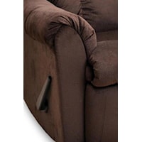Recliners Feature Rounded Pillow Arms