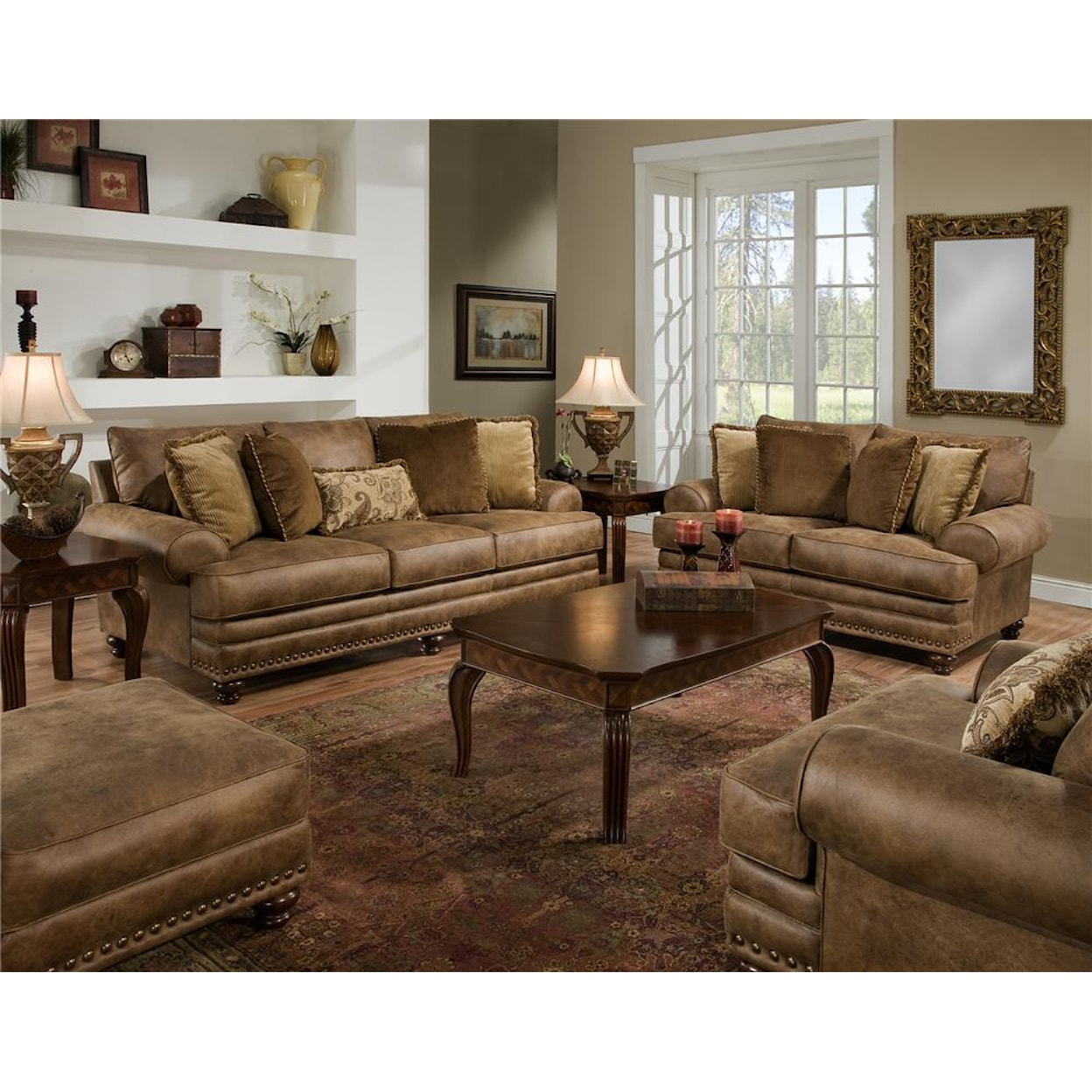 Franklin 817 Sheridan Stationary Living Room Group