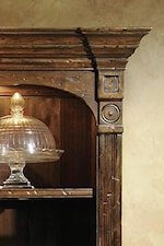 Carved Pilaster and Top Molding