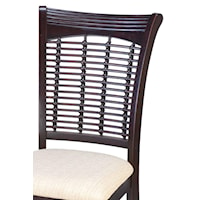 Simulated Bamboo Chair Back Design