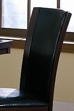 Elegant High Covered Chair Back