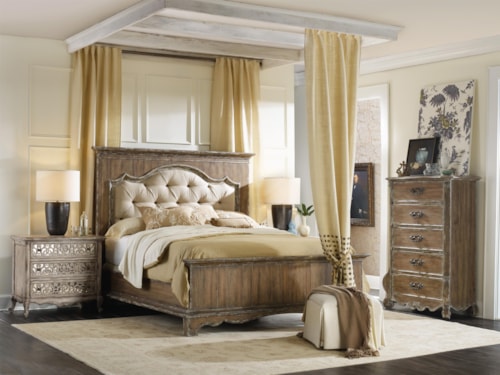 Traditional 4-Piece Queen Bedroom Set