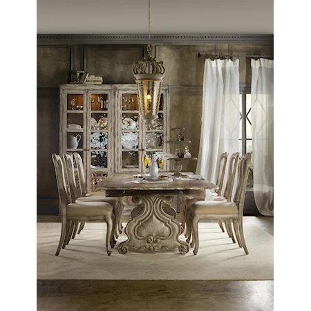 Traditional 8-Piece Formal Dining Room Set