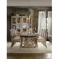 Traditional 8-Piece Formal Dining Room Set