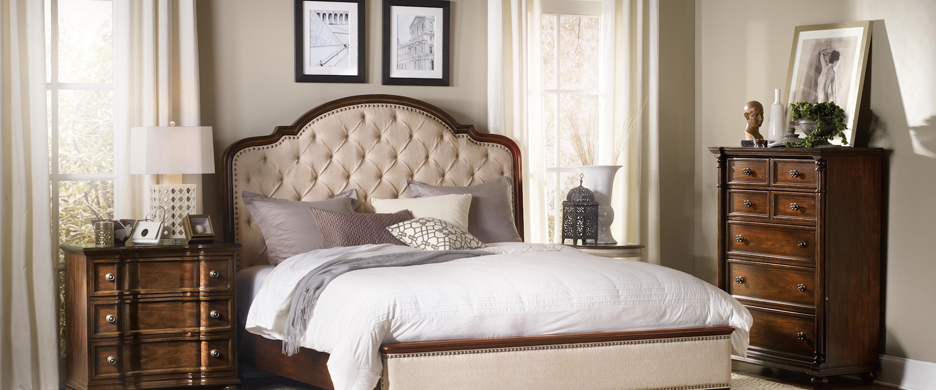 Traditional 3-Piece Queen Bedroom Set