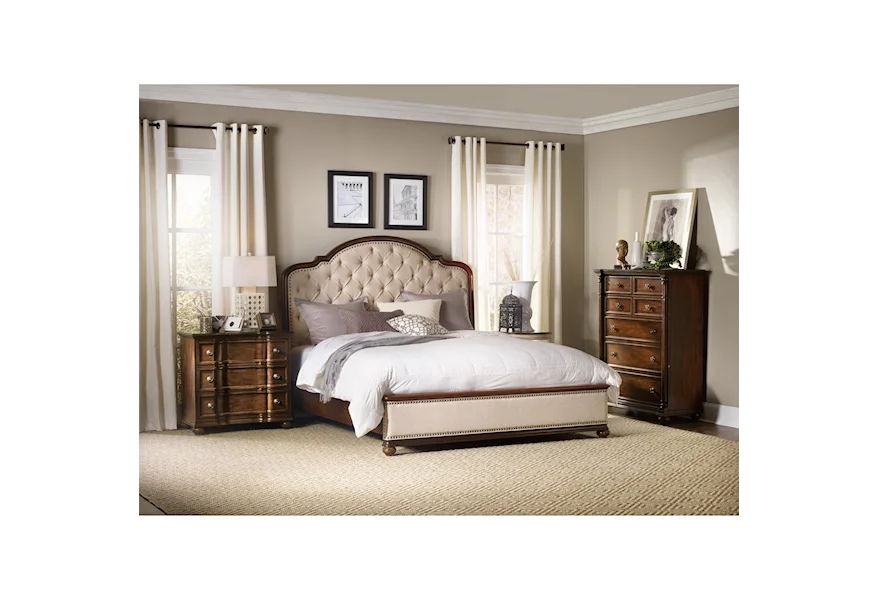Leesburg California King Bedroom Group by Hooker Furniture at Zak's Home