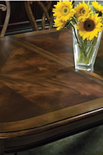 Beautiful Swirling Mahogany Veneers Create a Look that is Relaxed yet Rich with Detail