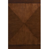 X Motif is Parqueted into the Leg Dining Table Top 