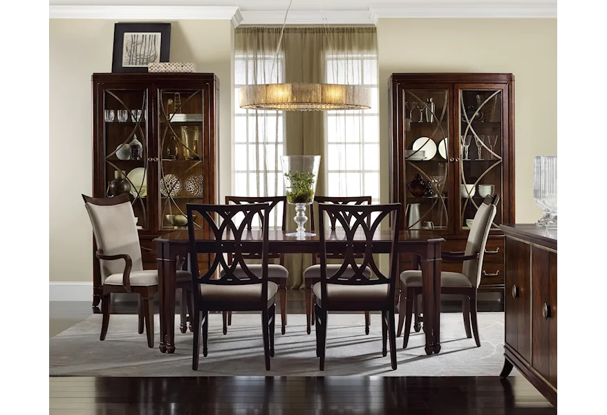 Palisade Formal Dining Room Group by Hooker Furniture at Zak's Home