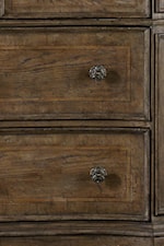 Frame Moldings on Select Drawers and Doors Add Depth and Dimension to Pieces