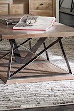 Metal and Wood Combinations Highlight Rustic Industrial Style