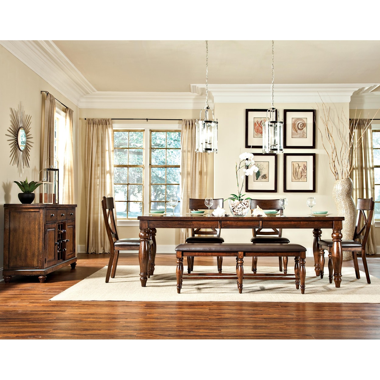 Belfort Select River Run Formal Dining Room Group