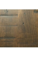 International Furniture Direct Mezcal Rustic Solid Wood King Panel Bed