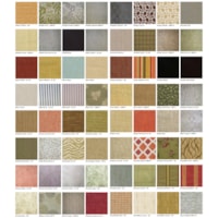 Beautiful Fabrics in Solids, Plaids, Tapestries and Prints Add Distinctive Texture and Style