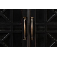Bronze Pulls add Detail and Function to the Cabinet Doors